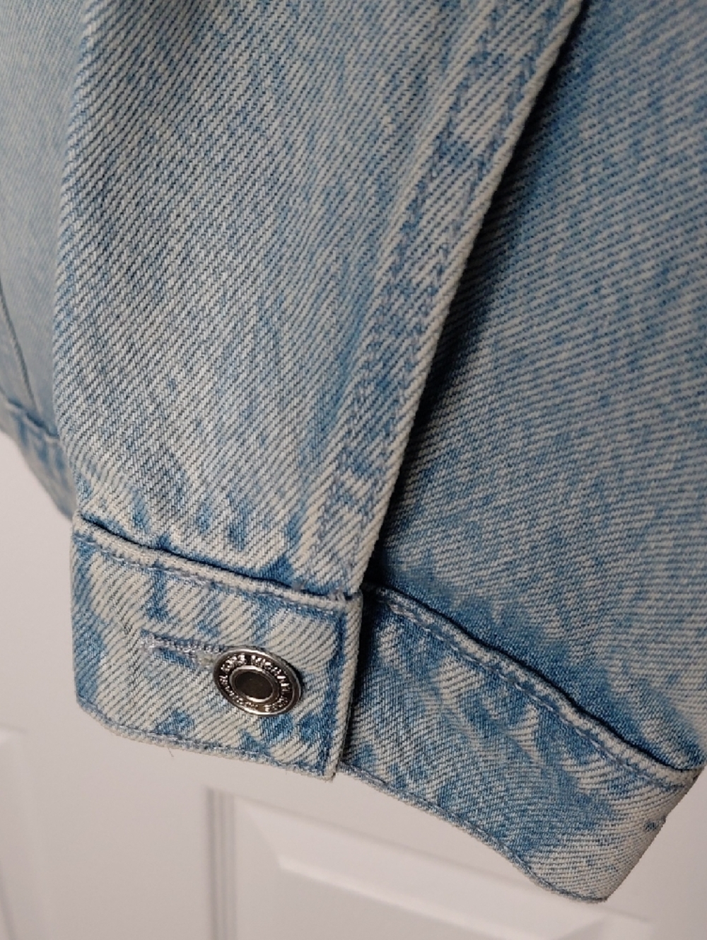 Michael Kors Light Blue Denim Jacket - Picture 5 of 7